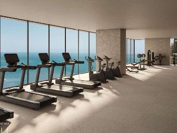 Academia no pavimento Welness no 45� andar