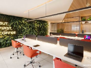 Coworking no mezanino