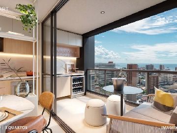 Planta de 79,00m� - 3 quartos 