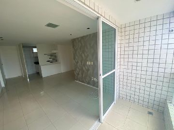 Sala em L com varanda