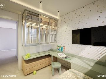 Planta de 79,00m� - 3 quartos 