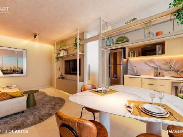 Planta de 79,00m� - 3 quartos 