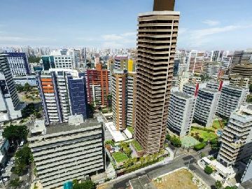 Implanta��o da torre de 32 andares