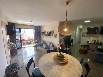 Sala de estar e jantar em L