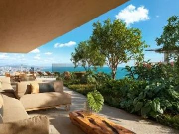 Terra�o com jardim