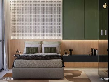 Planta de 56,00m� - 2 su�tes