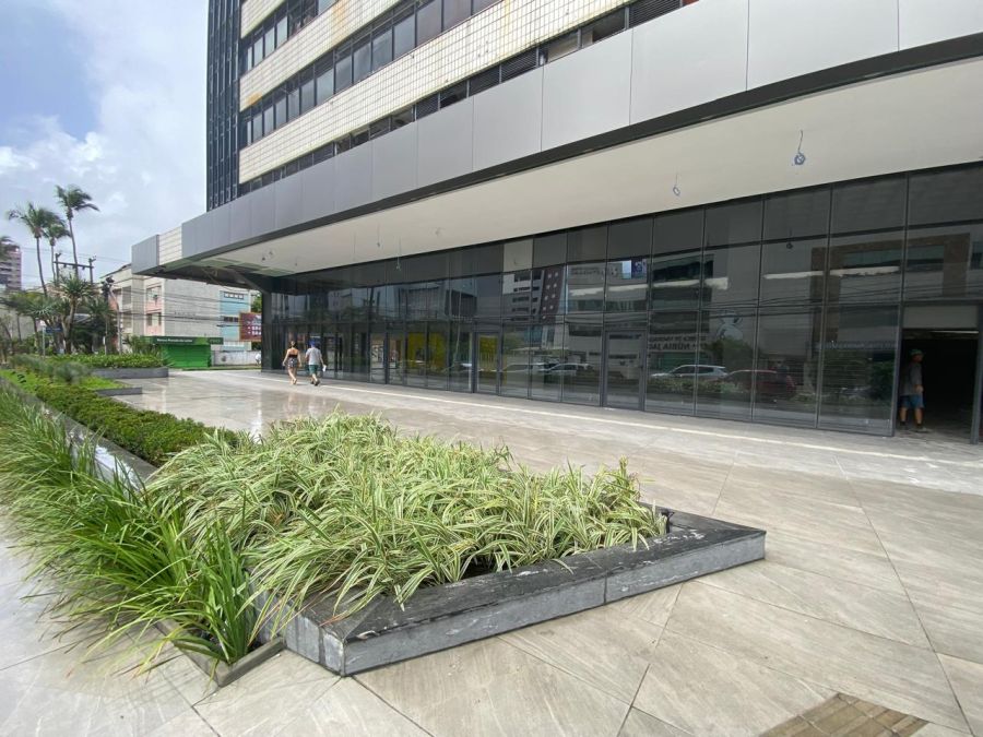 Fachada nascente atual