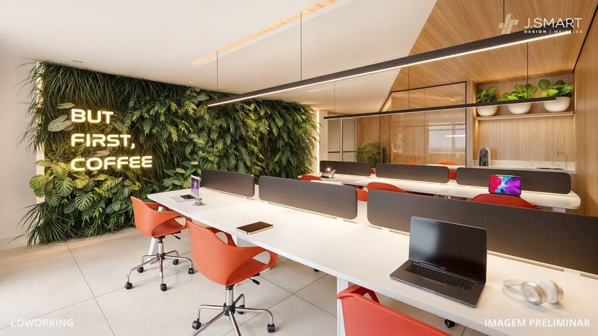 Coworking no mezanino