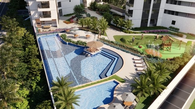 Piscinas adulto e infantil