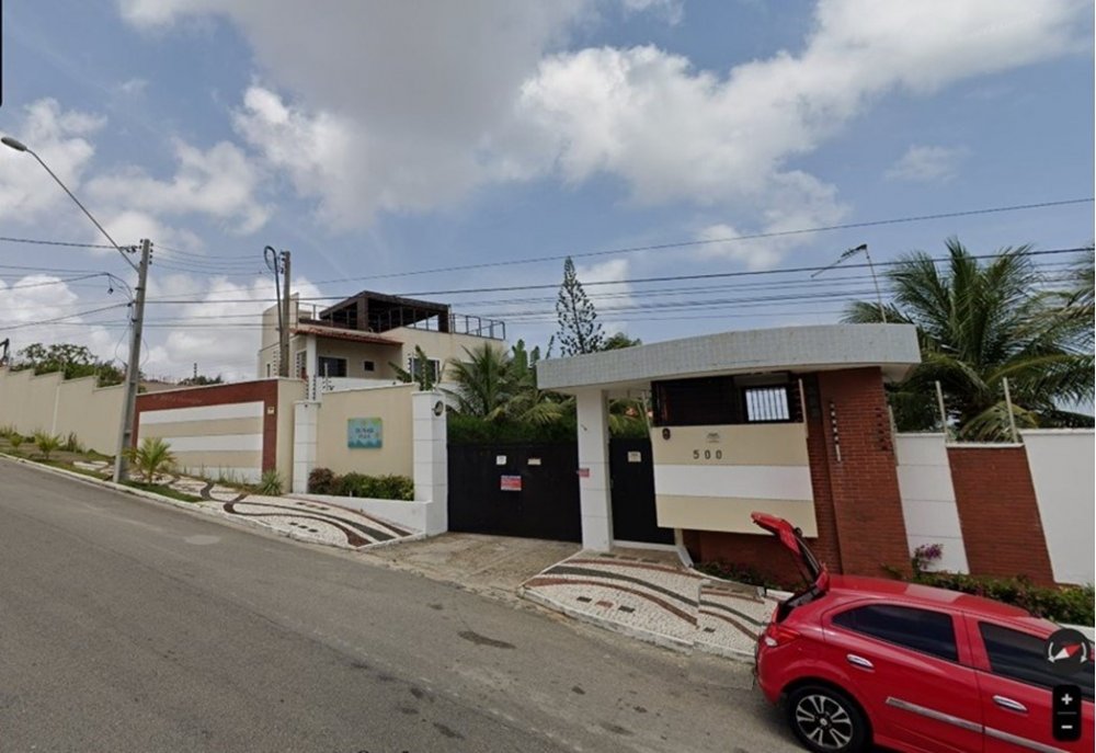 Frente do condom�nio