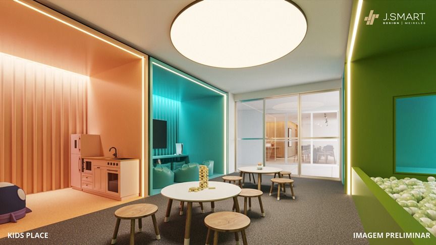 Kids place no mezanino