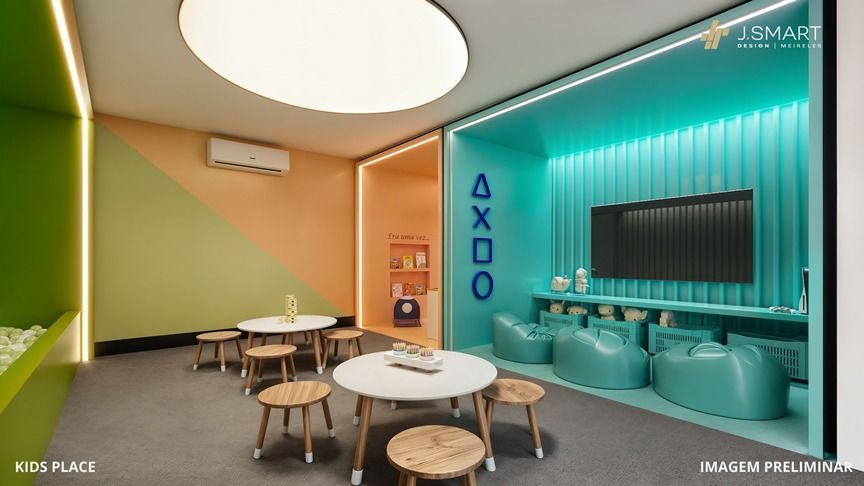 Kids place no mezanino