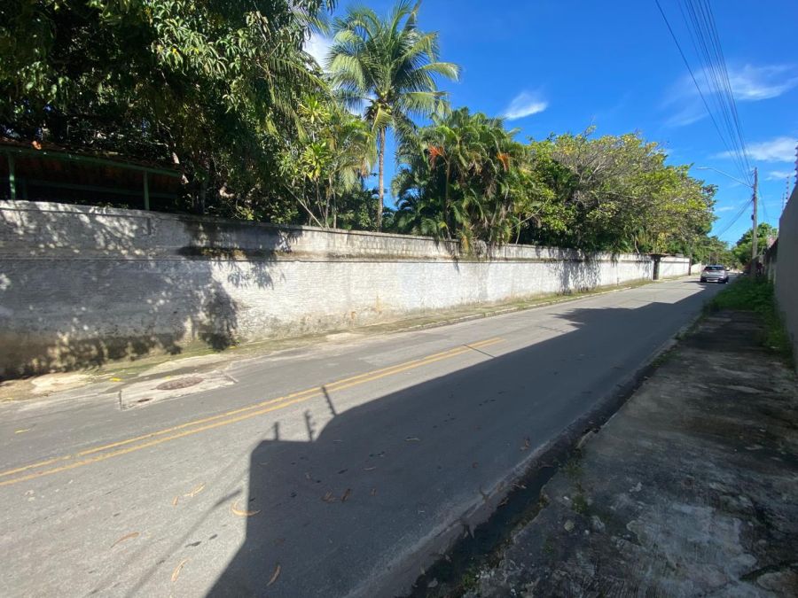 Vista Lateral do terreno pela Rua Minas Gerais