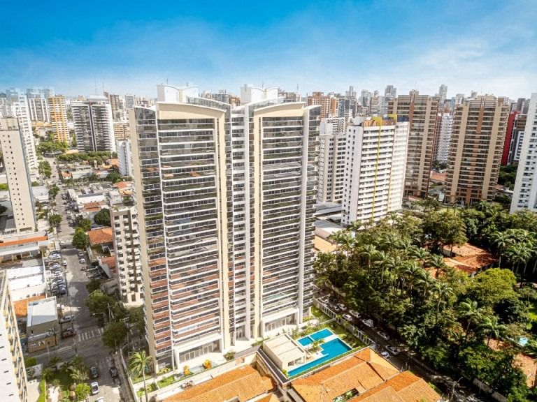 Fachada do condom�nio vista de cima