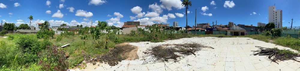 Vista do sul para o norte