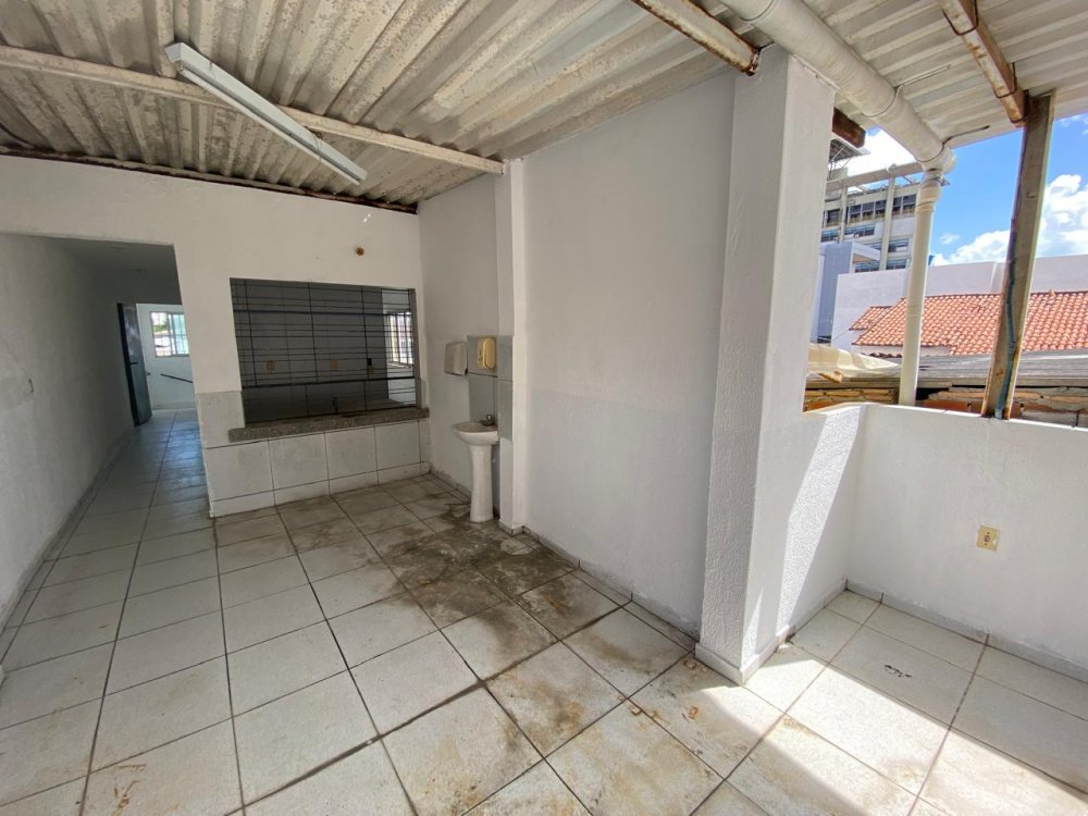 Vista da abertura para a copa e cozinha