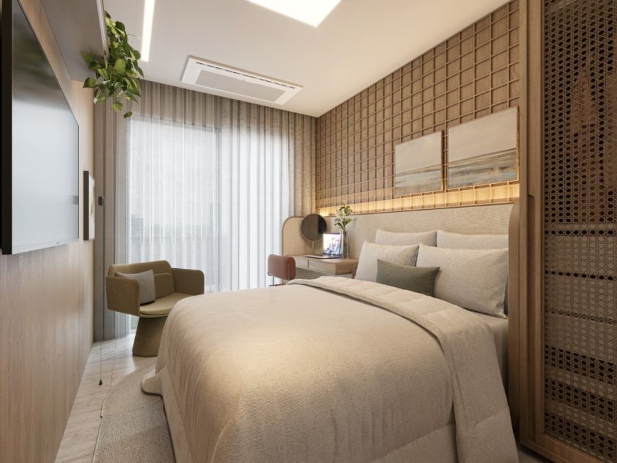 Su�te apto 48,85m2