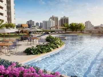 Piscina adulto com raia de 25m