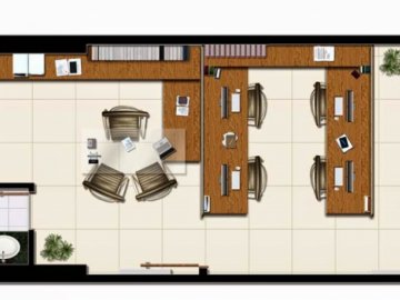 Planta sala single
