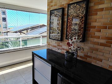 VARANDA INTEGRADA  SALA COM CORTINA DE VIDRO