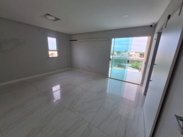 Sute master com closet, varando e hidromassagem