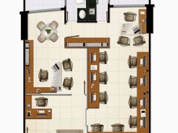 Planta single dupla