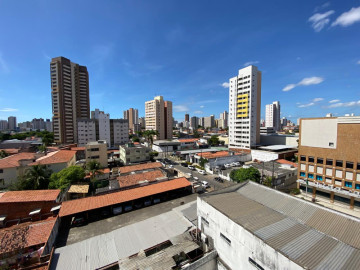 vista nascente da sala e dos quartos
