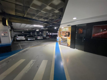 Estacionamento rotativo no subsolo
